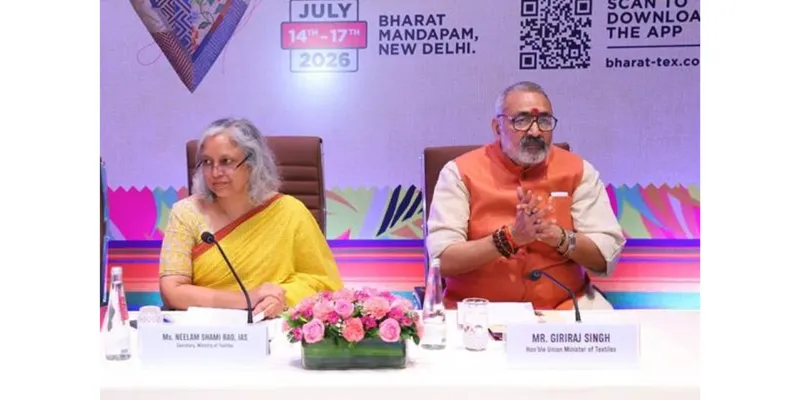 Bharat Tex 2026 Day 2 Highlights State Textile Initiatives and India’s Global Trade & FTA Agenda